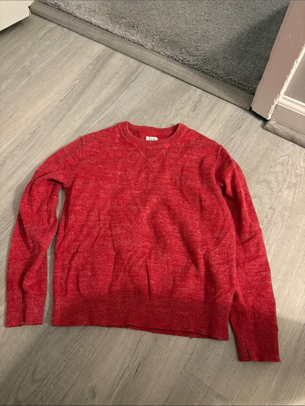 GAP Red Crewneck Sweater